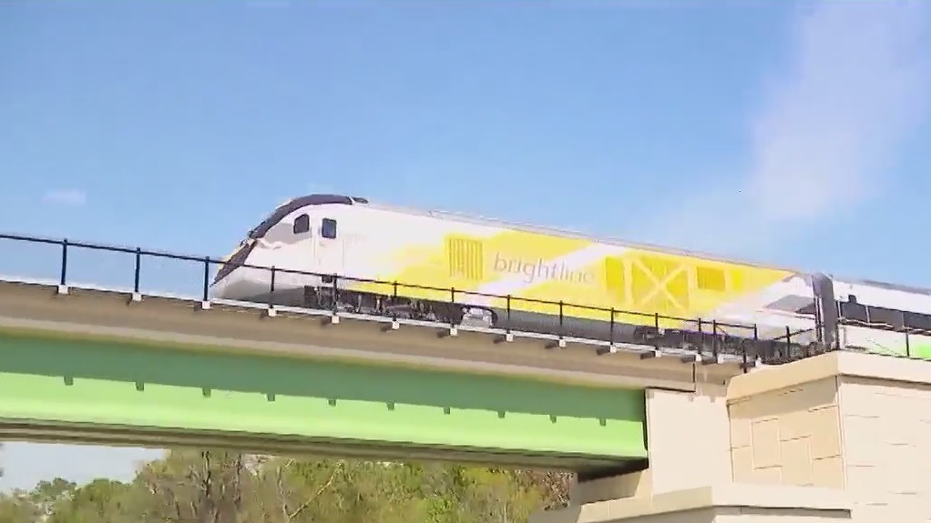 Brightline train reaches new speed of 130 mph